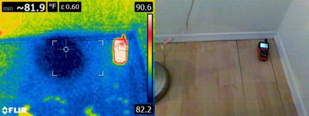 wood thermal imaging inspection